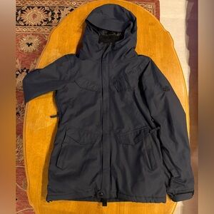 686 Black and Navy Hooded Jacket